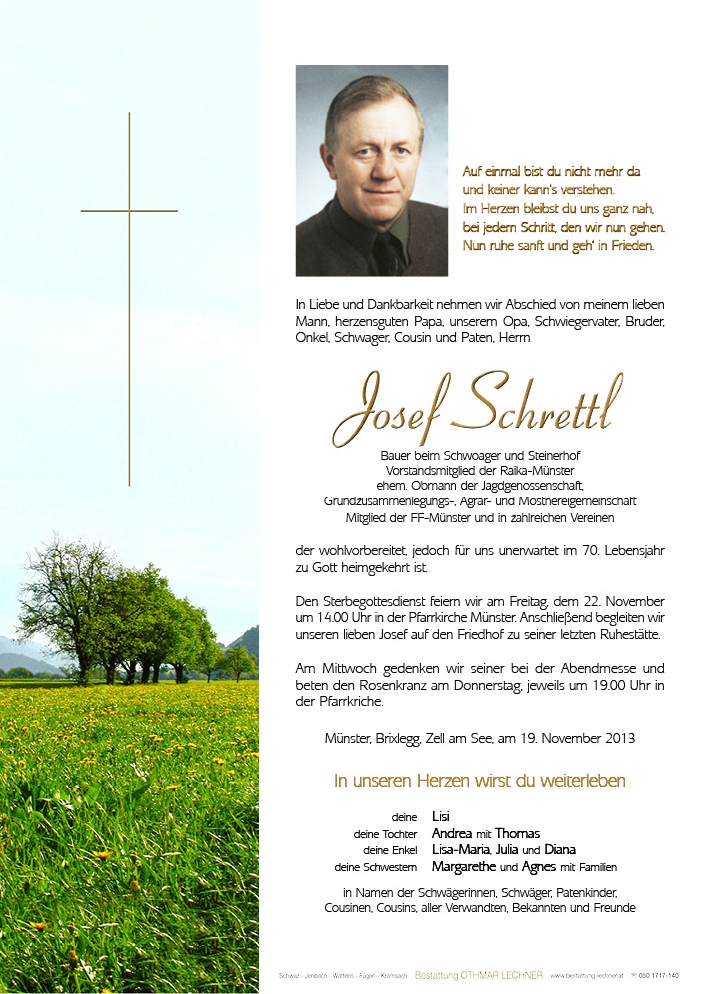 Josef Schrettl